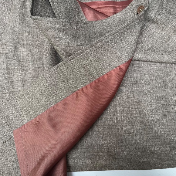 Aritzia Talula Babaton Classic Mini Skirt, Vintage Tweed Wrap Skirt, Large - Picture 7 of 12